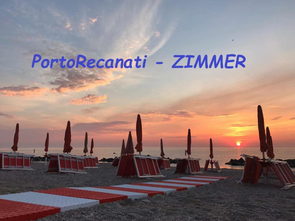 Porto Recanati Zimmer Eksteriør bilde